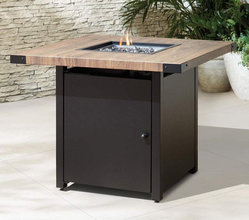 Fire Pit Table Powered by Liquid Propane Gas