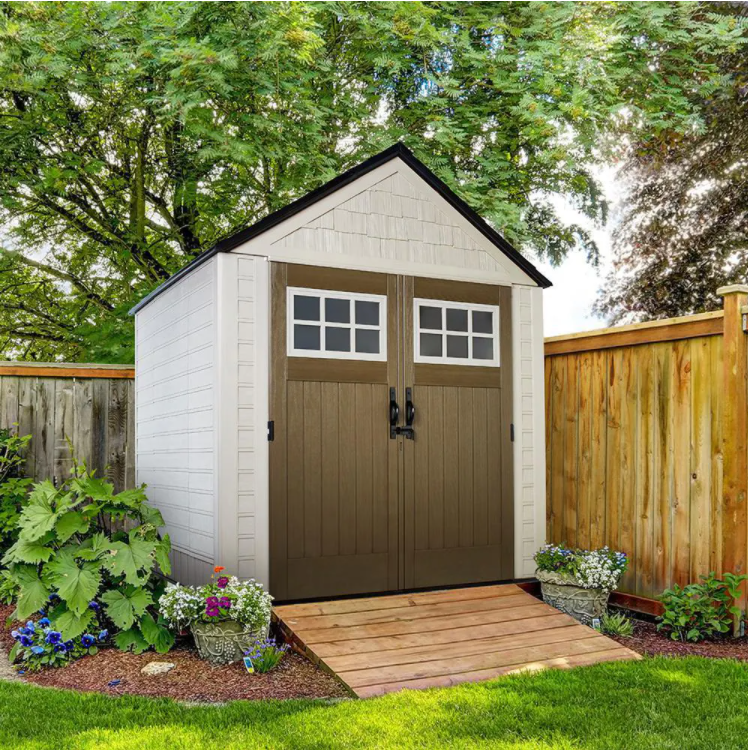 Rubbermaid Big Max  7 ft. x 7 ft. Easy Install Storage Shed