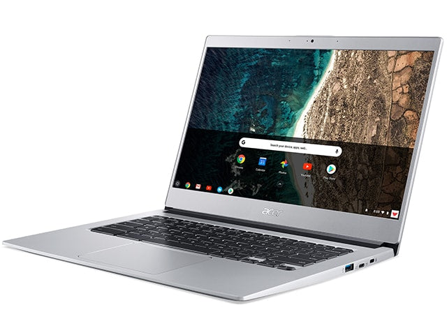 Acer Chromebook CB514-1H-C4NT 14” Laptop with Intel® N3450, 32GB eMMC, 4GB RAM & Chrome OS - Silver