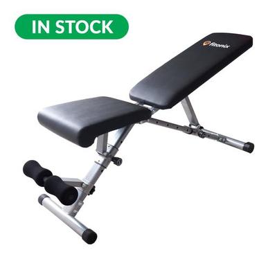 Fitonix Adjustable Workout Bench 7in1 - Flat/Incline/Decline