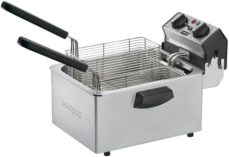 Commercial  Countertop Compact Electric Deep Fryer, 8.5-Pound