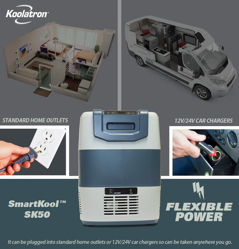 SmartKool Portable Cooler Freezer, 40L
