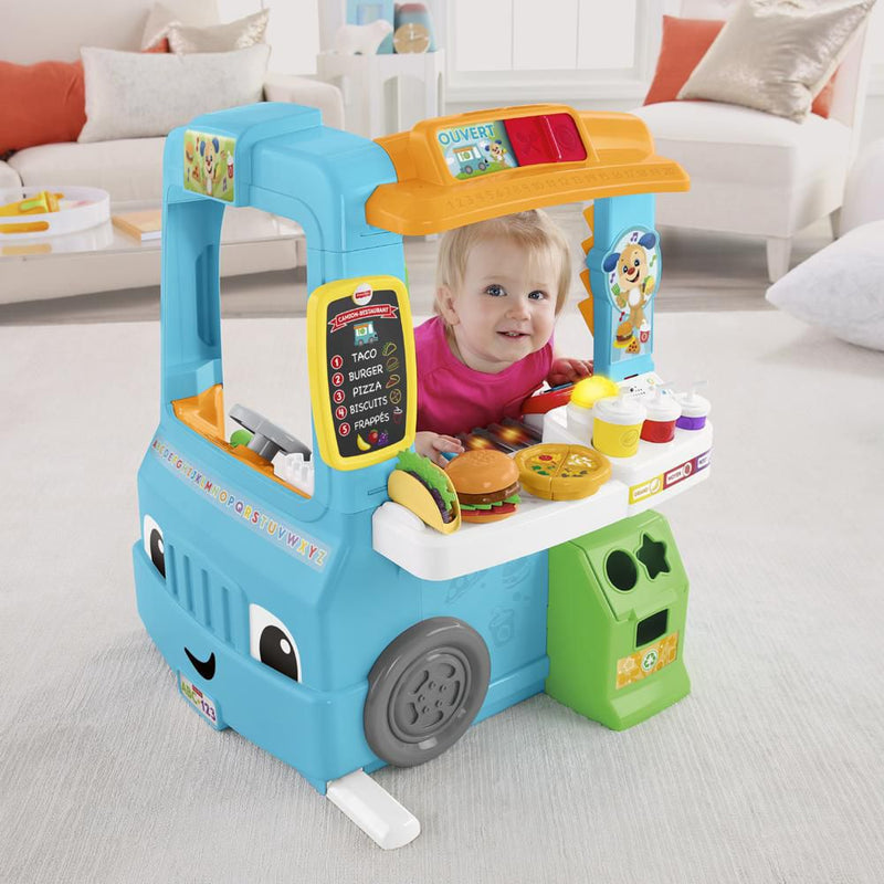 Fisher-Price Laugh & Learn Servin' up Fun Food Truck-French Version
