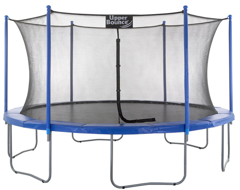 Upper Bounce® 15 Ft. Trampoline & Enclosure Set Equipped with The New "easy Assemble FEATURE"