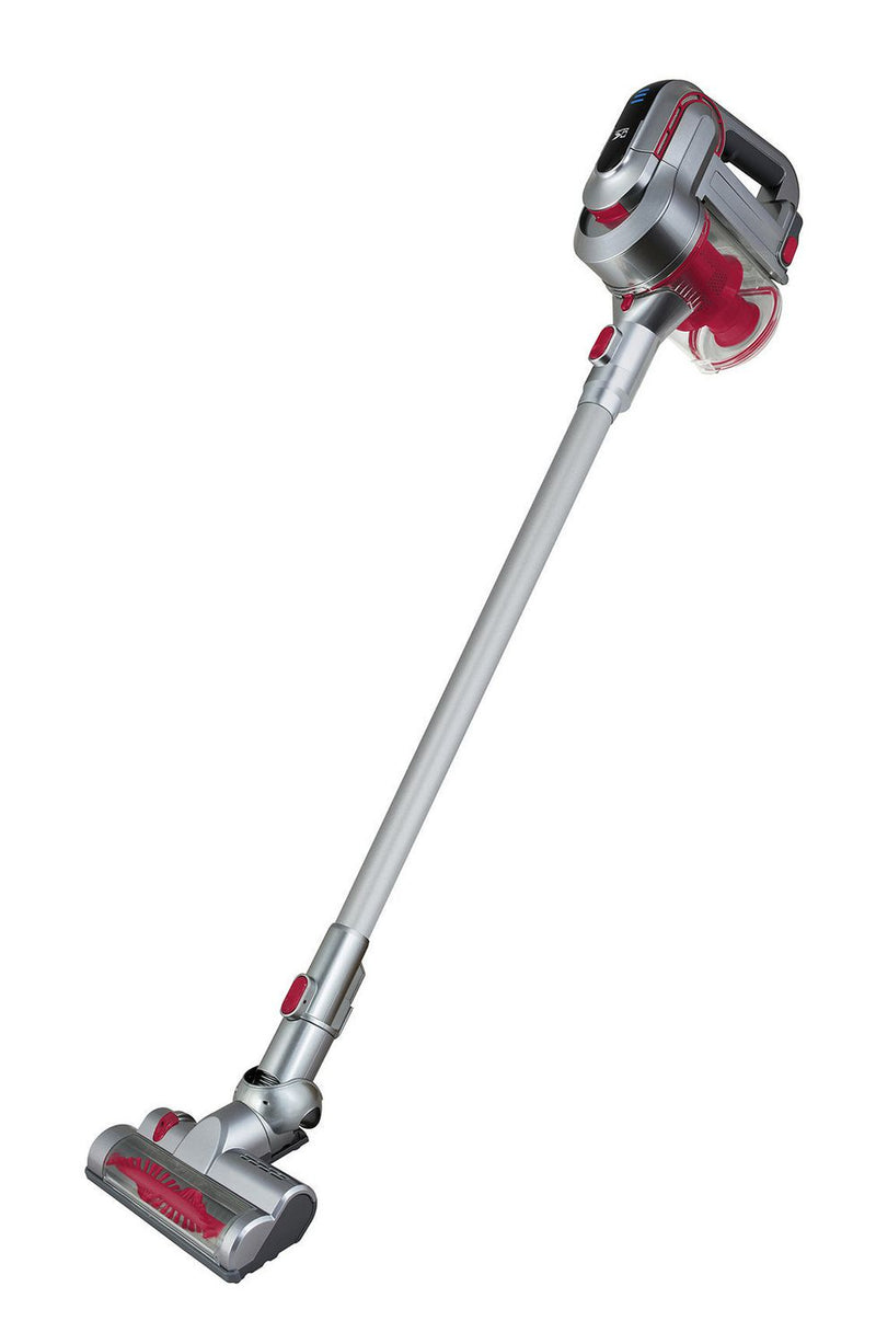 Kalorik Red/Silver 2-in-1 Cordless Cyclonic Vacuum Cleaner