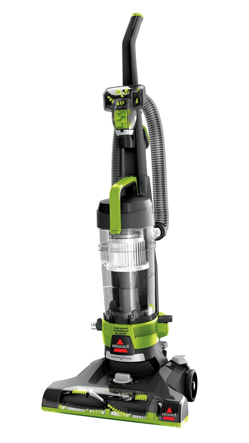 BISSELL PowerForce® Turbo Rewind Upright Vacuum with multi-cyclonic technology
