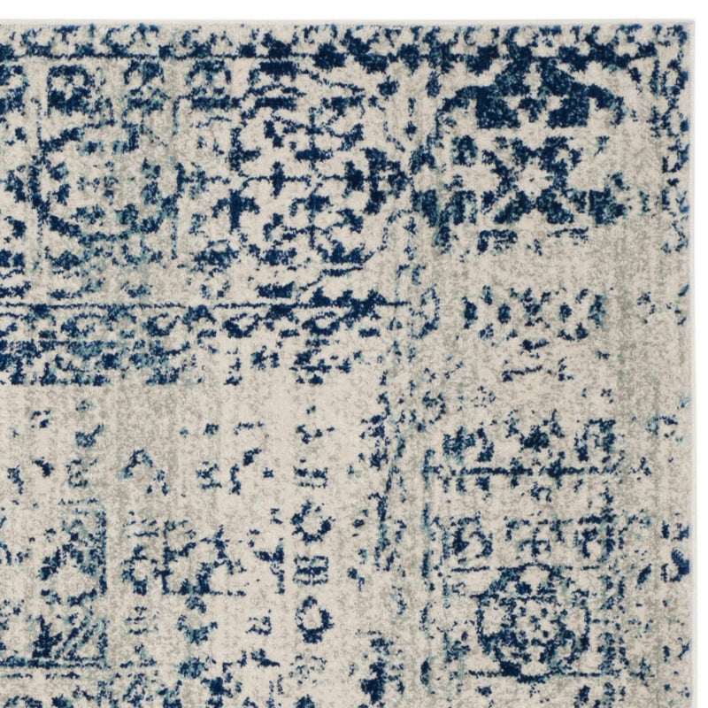 Safavieh Evoke Fullman Traditional Area Rug , Colour:  Ivory / Blue , Size 8 ft. x 10 ft