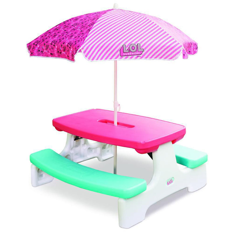 L.O.L. Surprise! Indoor or Outdoor Table w/Umbrella