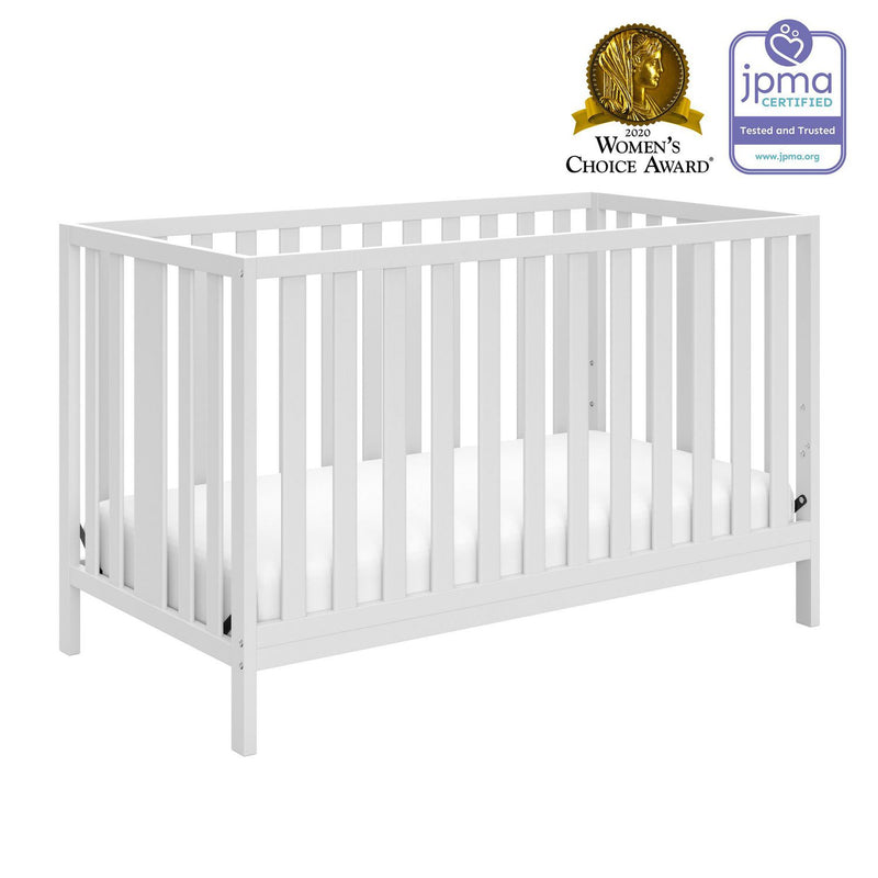 Storkcraft Pacific 4-in-1 Convertible Crib -White