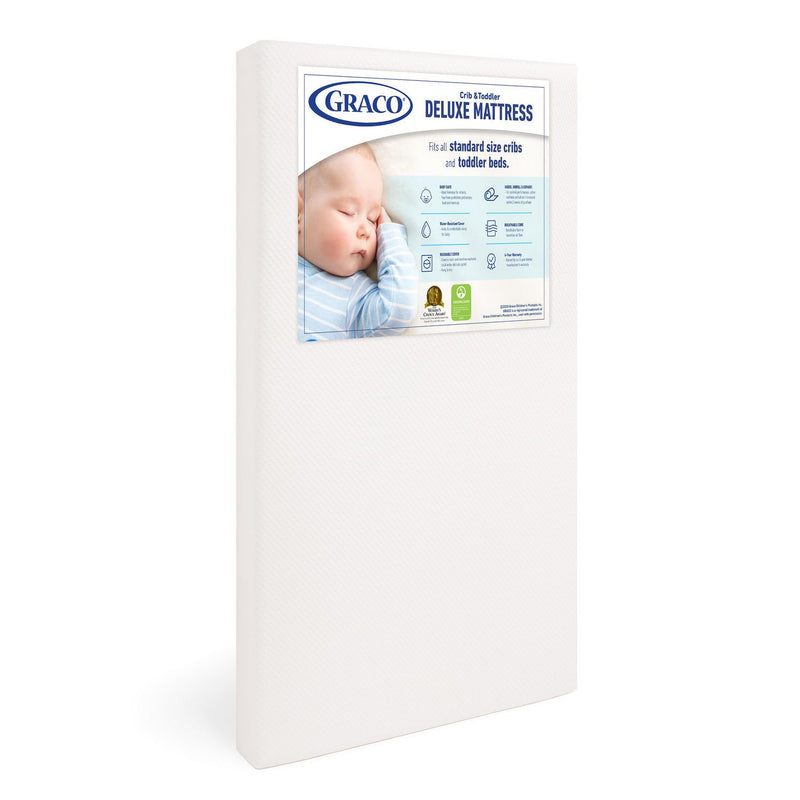 Graco Deluxe Foam Crib & Toddler Bed Mattress - Real deal Outlet