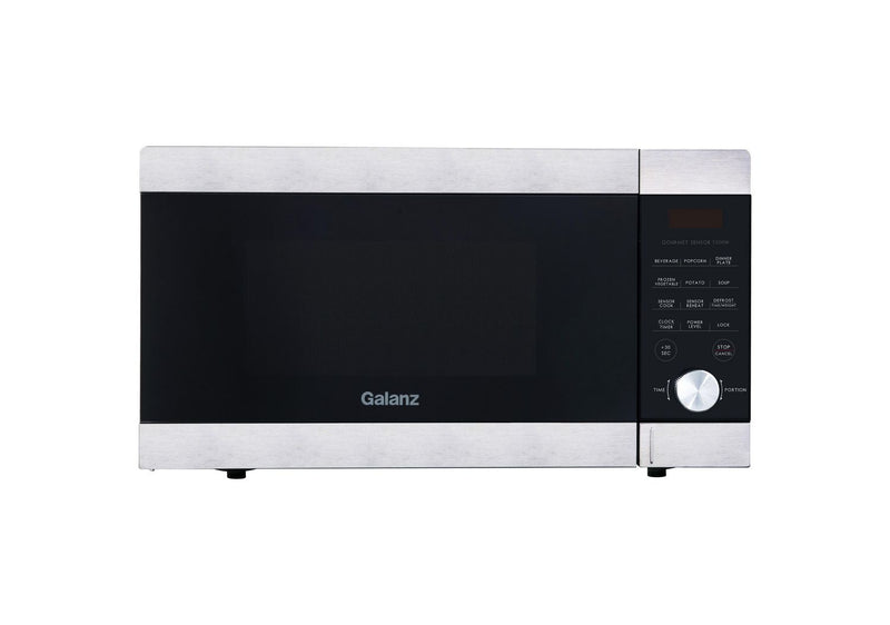 Galanz ExpressWave 1.3 Cu.Ft Sensor Cooking Microwave Oven, Stainless Steel