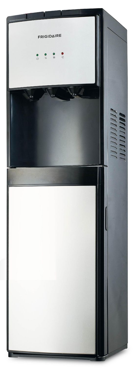 5 Gallon Bottom Loading Hot and Cold Water Cooler in Stainless Steel