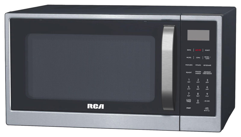 RCA 1.2 Cu Ft Stainless Steel Microwave with Air Fryer and Convection Oven