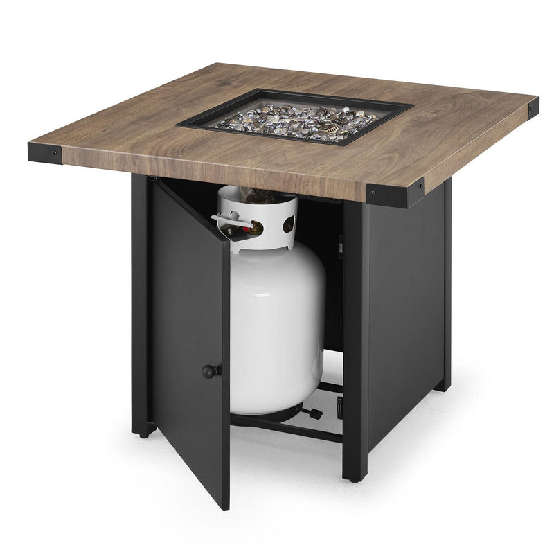 Fire Pit Table Powered by Liquid Propane Gas