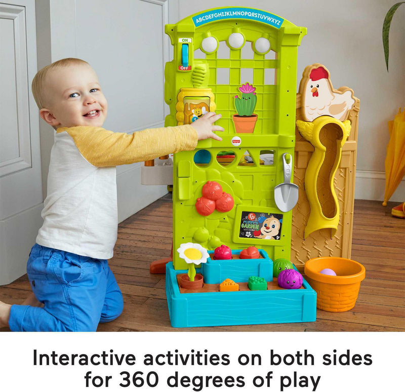 Fisher-Price Laugh & Learn Grow-the-Fun Garden to Kitchen - Bilingual Edition