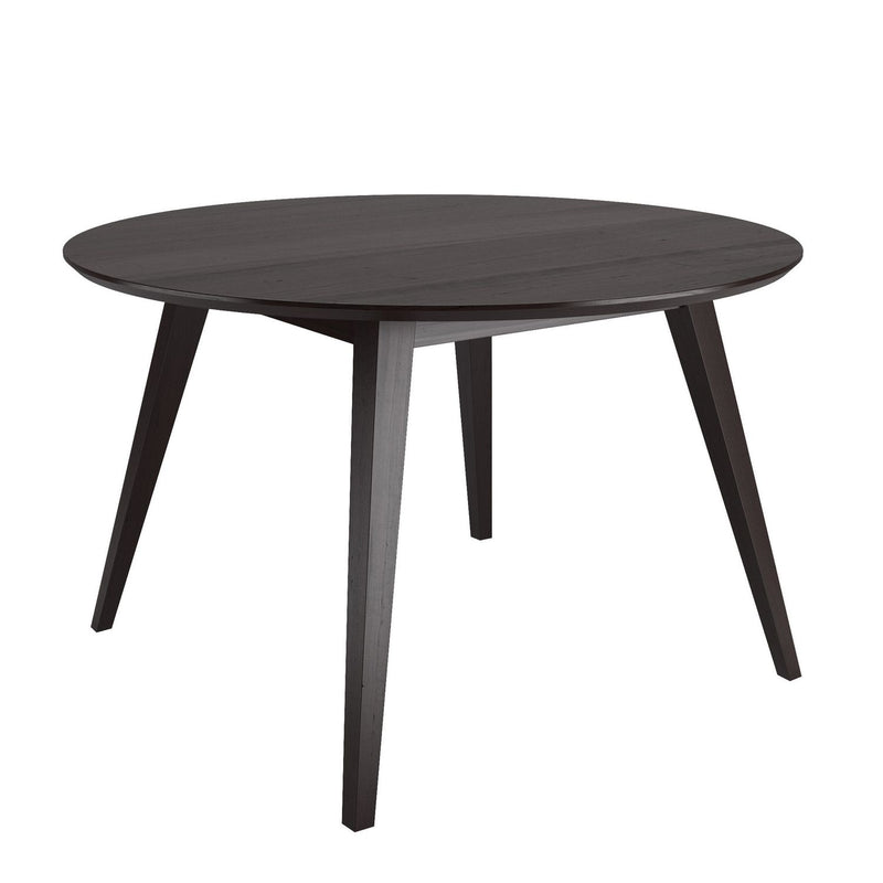 CorLiving Atwood 47" Round Cappuccino Stained Dining Table - Real deal Outlet