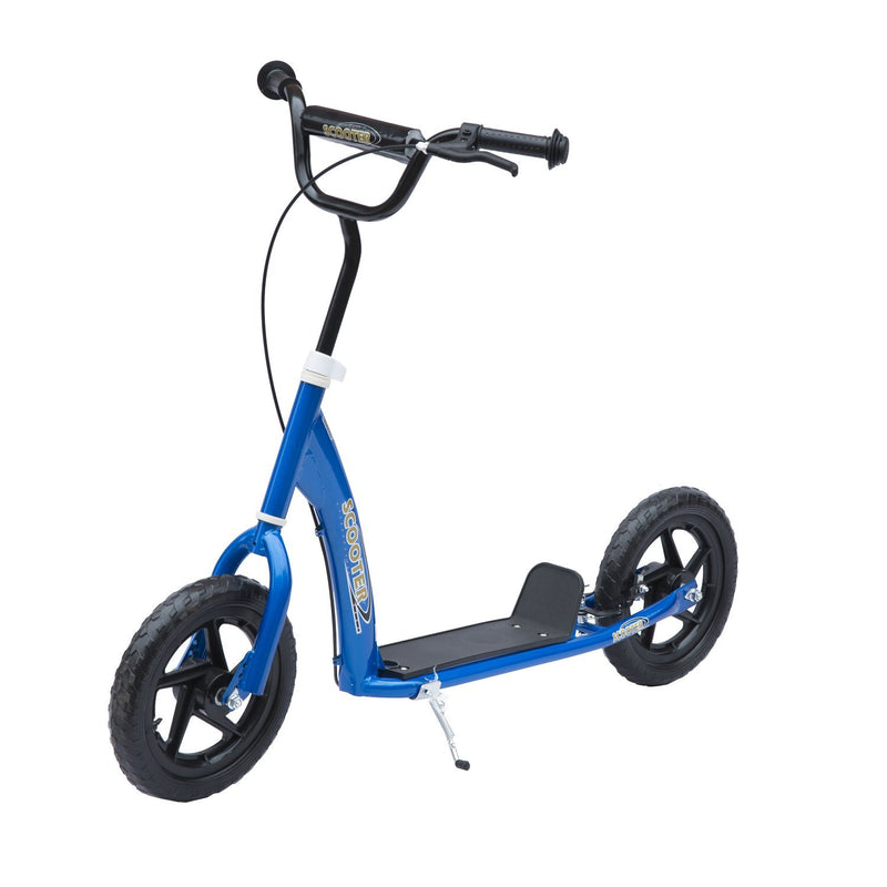 Homcom Adjustable Kids Pro Stunt Scooter Children Street Bike with 12” Tire