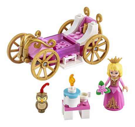 LEGO Disney Aurora’s Royal Carriage 43173 Sleeping Beauty Toy Building Kit (62 Pieces) Includes 62 Pieces, Ages 5+