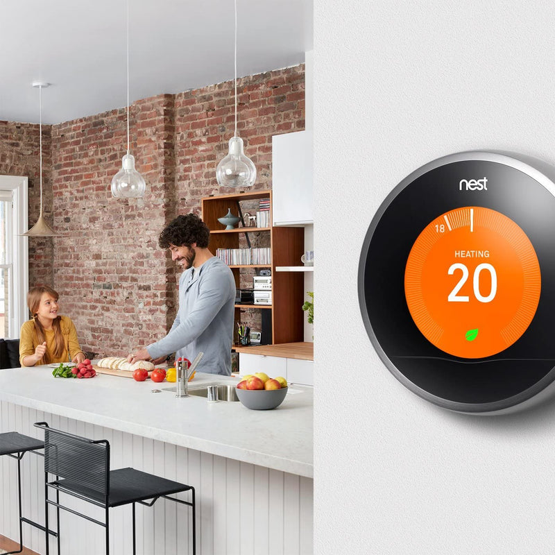 Nest Learning Thermostat, 3rd Generation (Works with Amazon Alexa)