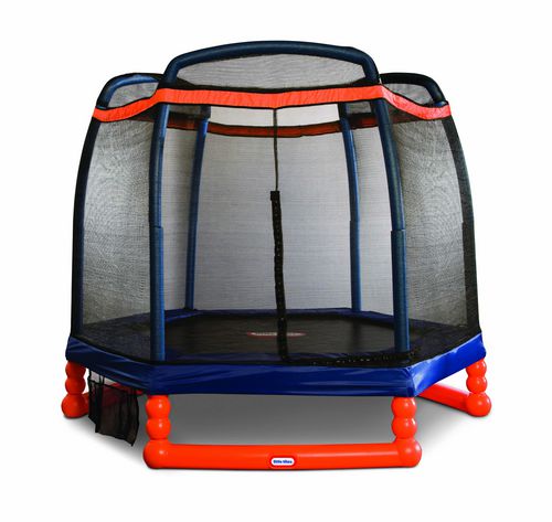 Little Tikes 7' Trampoline with Safety Enclosure - Real deal Outlet
