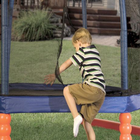 Little Tikes 7' Trampoline with Safety Enclosure - Real deal Outlet