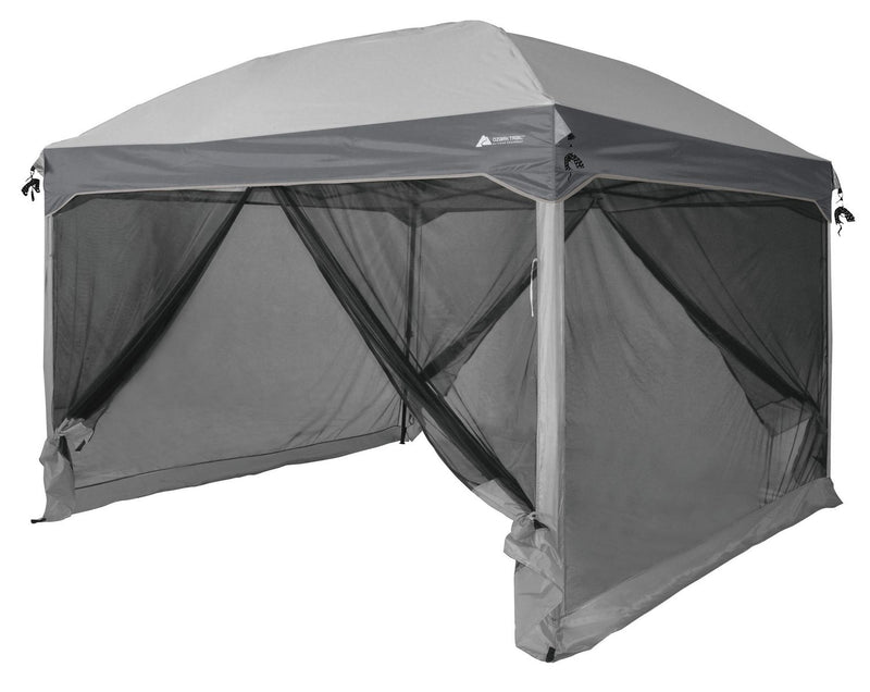 Ozark Trail 11ft x 11ft Instant Canopy with Full Mesh Curtain